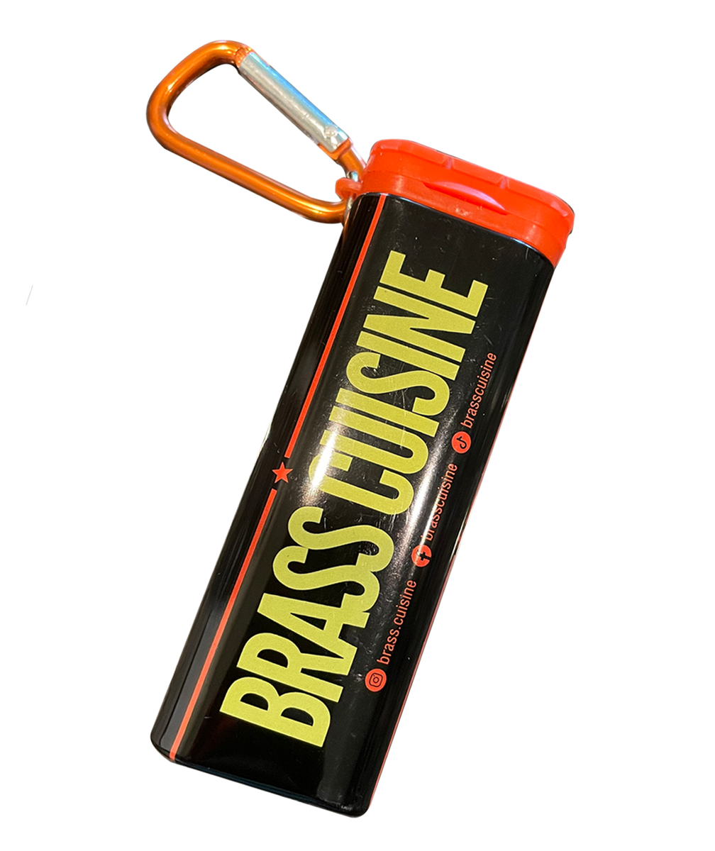 Brass Cuisine Spices keychain is a restaurant game changer