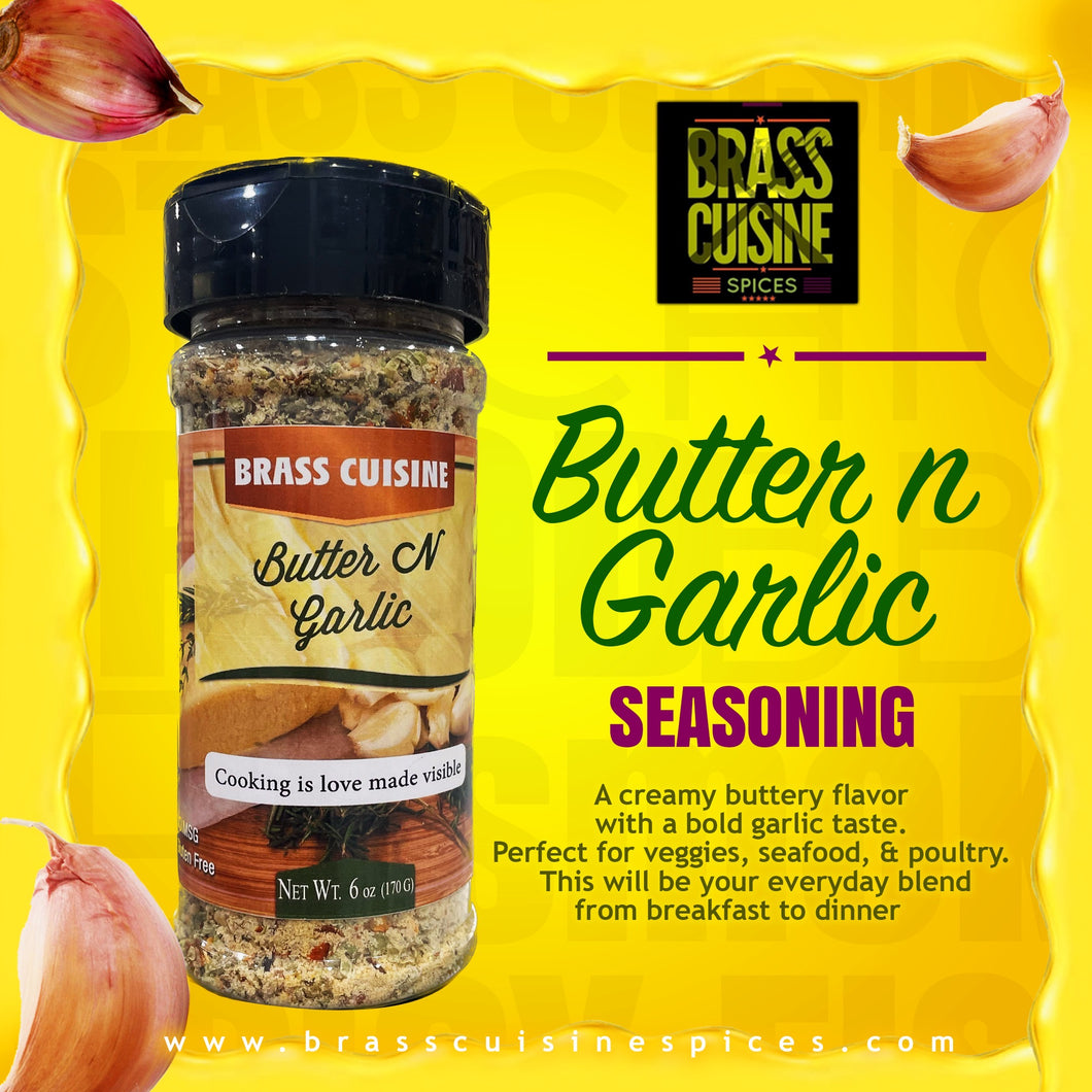 Butter N Garlic Seasoning-Restock Date May 20th or Sooner