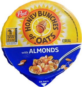 Single Cup Honey Bunches Of Oak Cereal