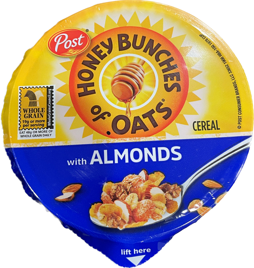 Single Cup Honey Bunches Of Oak Cereal