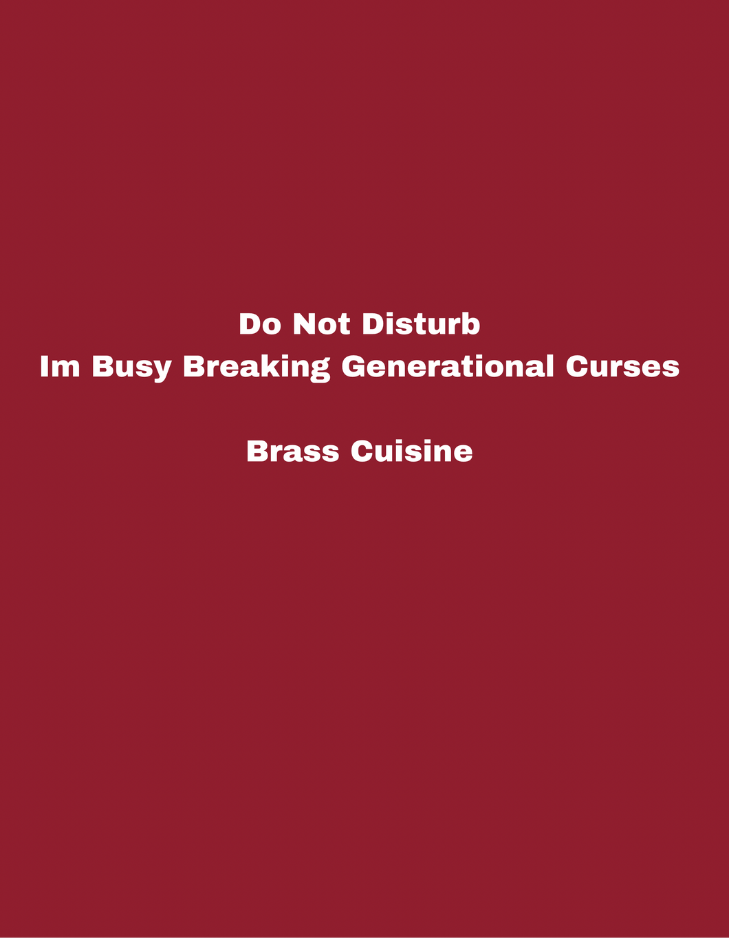 Breaking Generational Curses T-Shirt