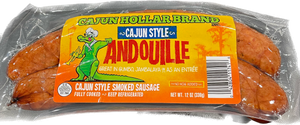 Cajun Hollar Andouille Sausage-Read Description