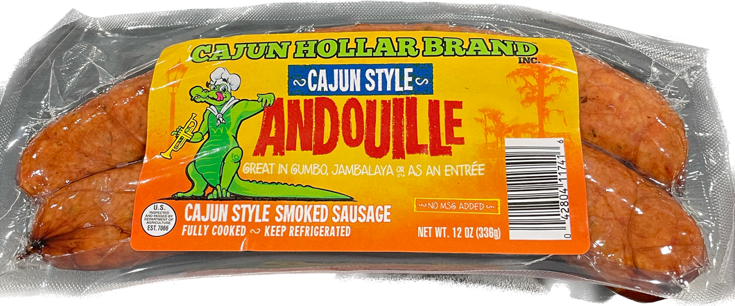 Cajun Hollar Andouille Sausage-Read Description