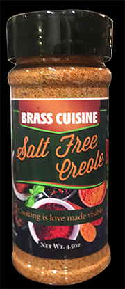 Brass Cuisine Salt-Free Creole – Brass Cuisine Spices