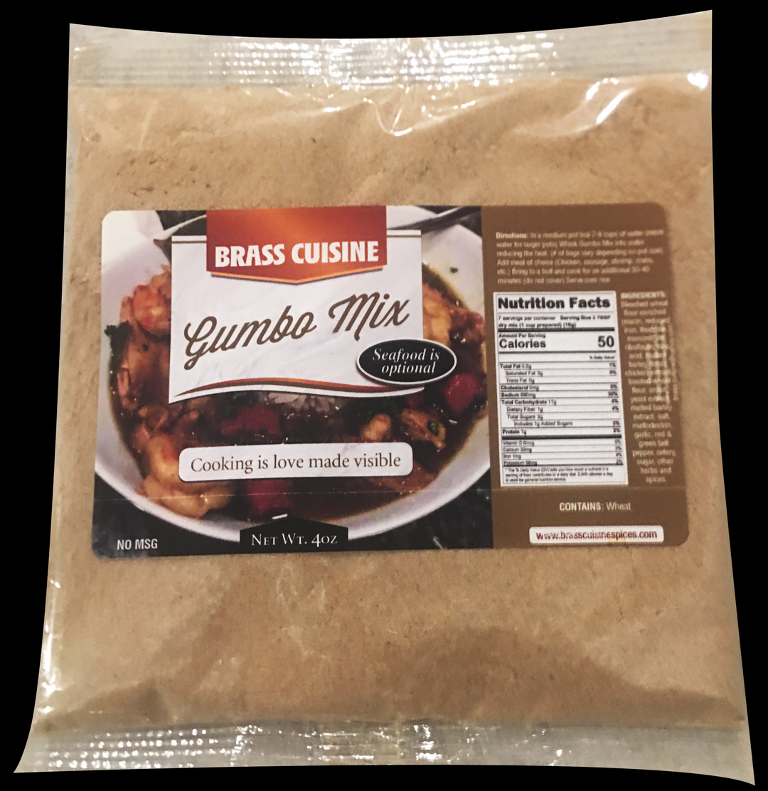 Brass Cuisine Gumbo Mix/Roux – Brass Cuisine Spices