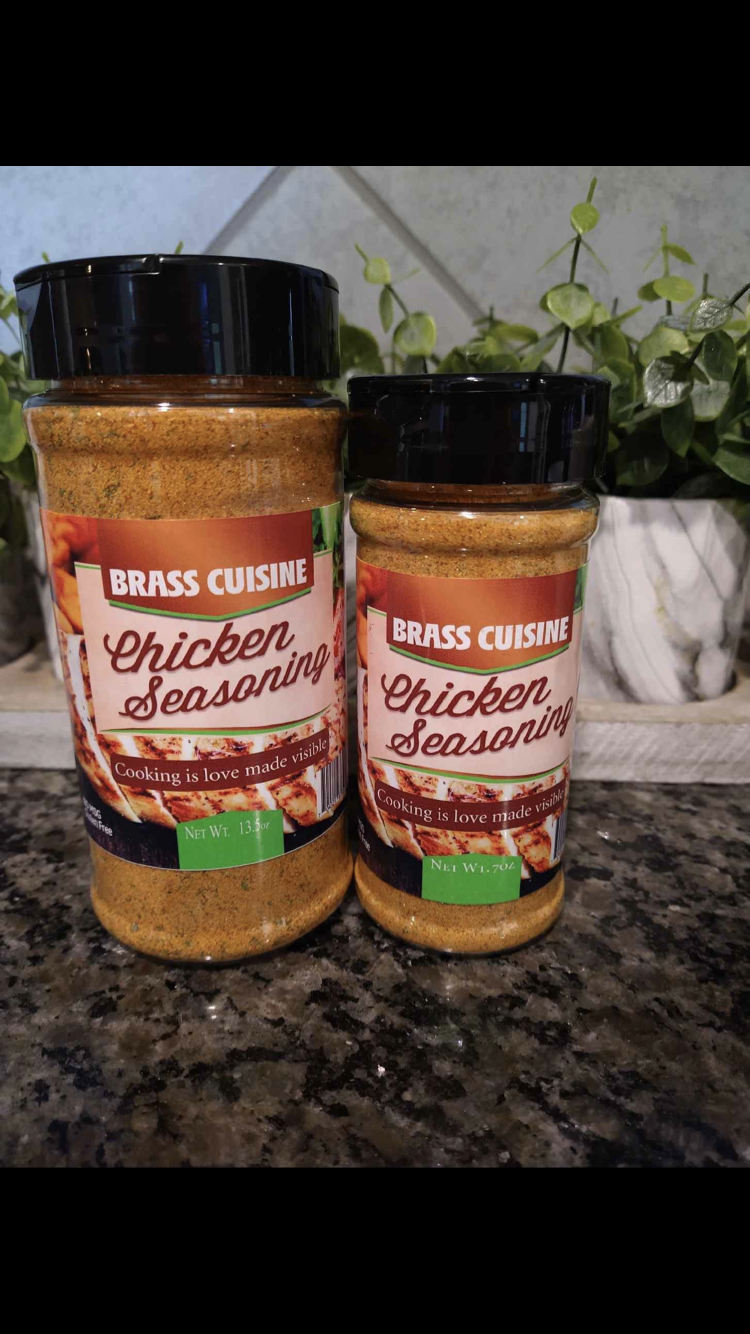 Brass Cuisine Chicken Seasoning – Brass Cuisine Spices