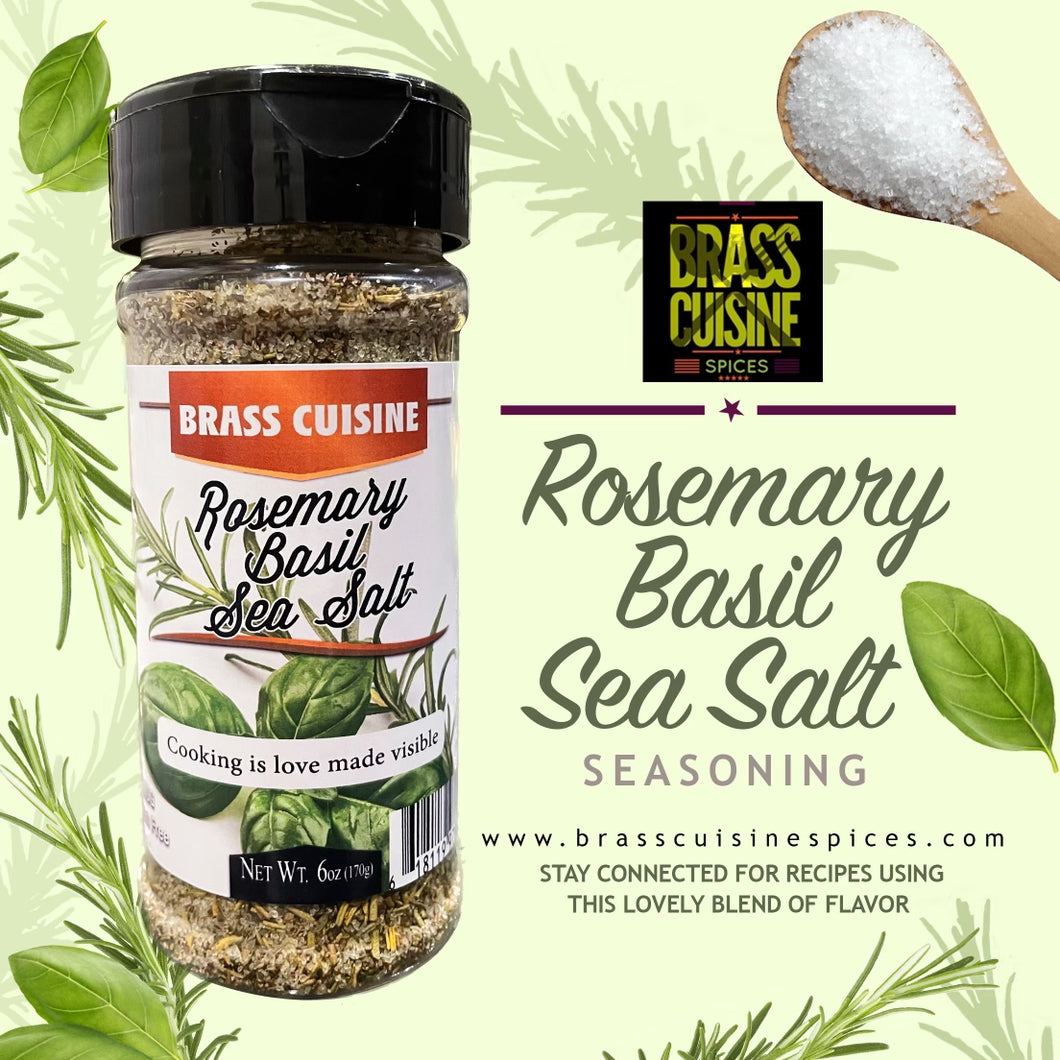Rosemary Basil Sea Salt (New Release)